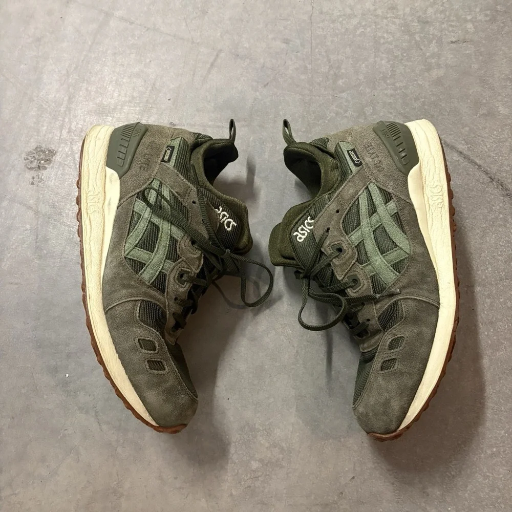 ASICS Men's Gel-Lyte MT Gore-Tex G-TX Sneakers Size 10.5 Green